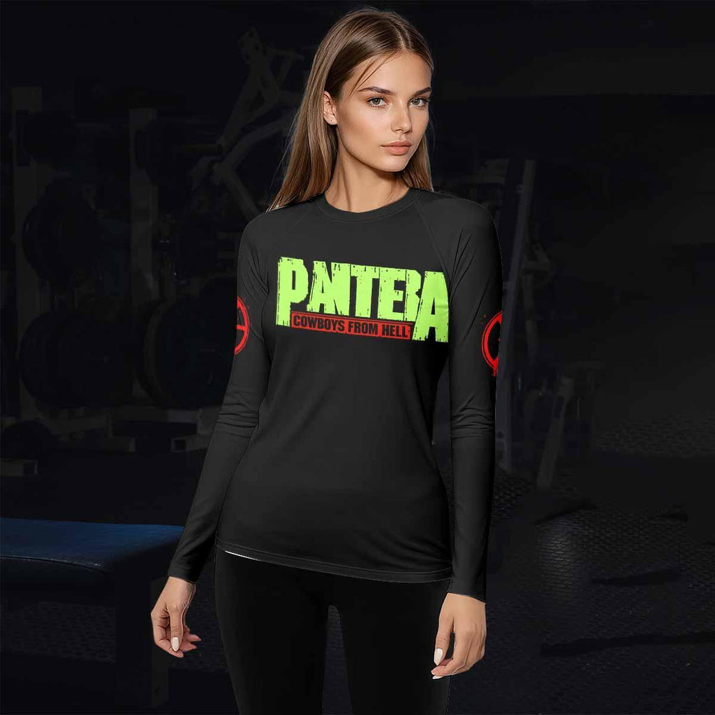 Pantera Cowboys From Hell Rash Guard
