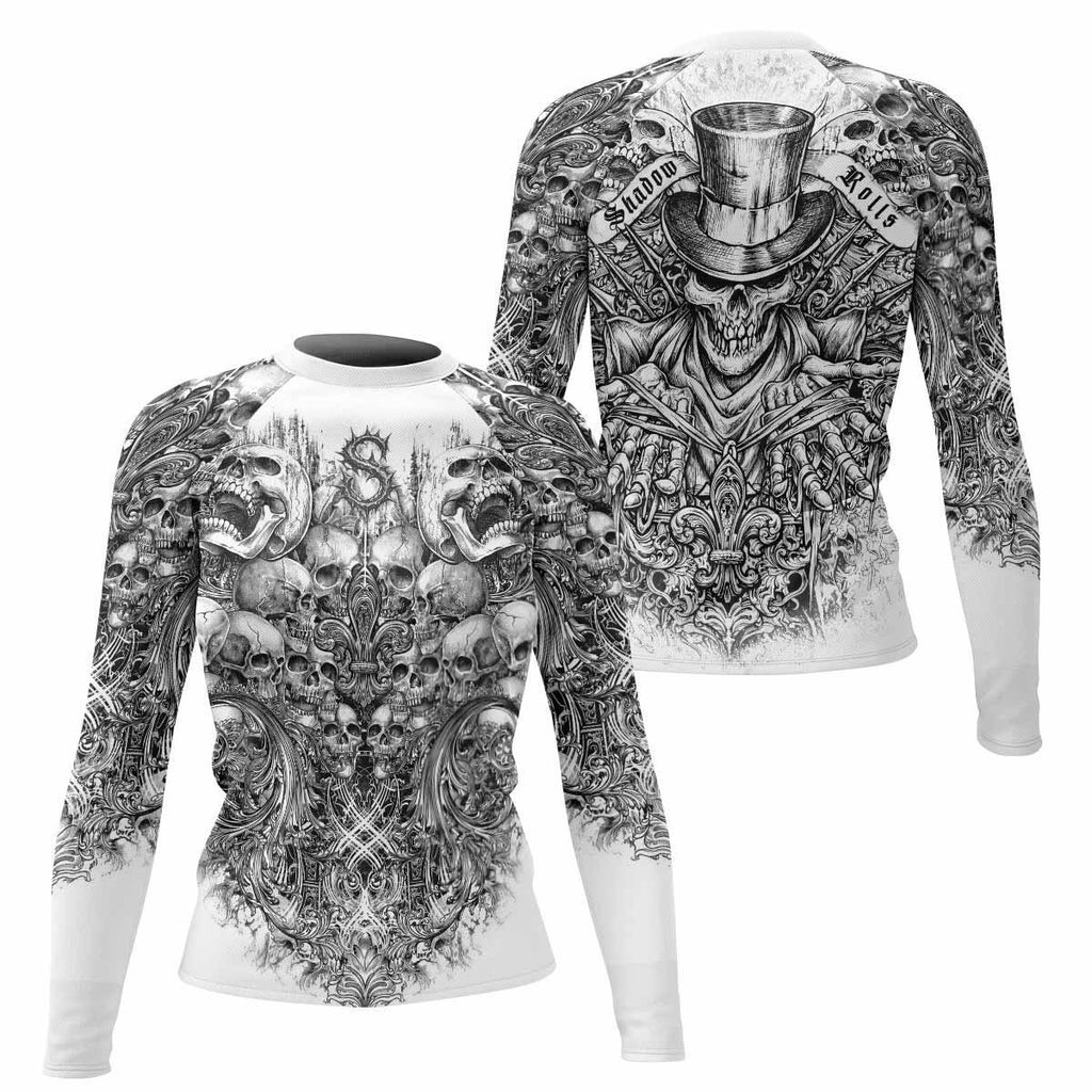 Memento Mori Skull Rash Guard