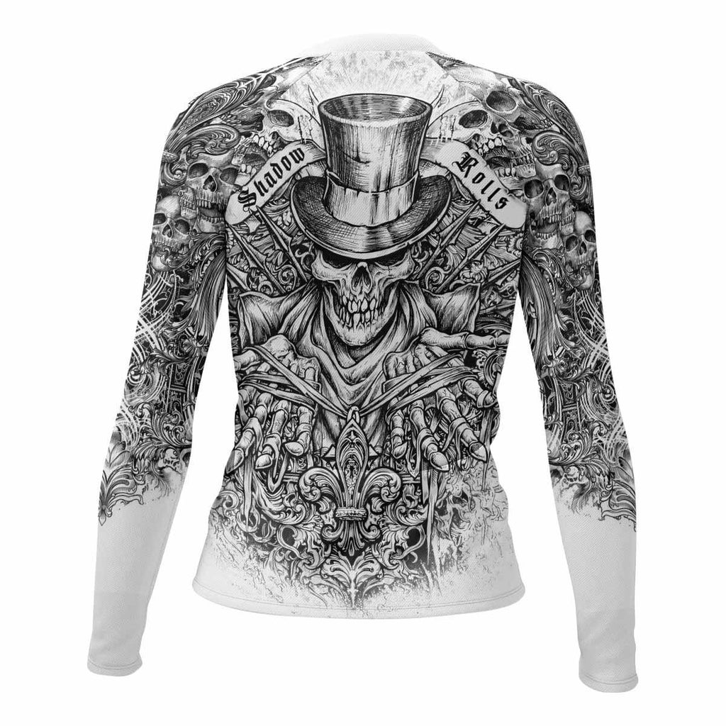 Memento Mori Skull Rash Guard