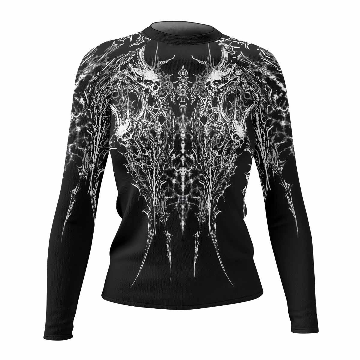 Mortalis Dark Spine Rash Guard