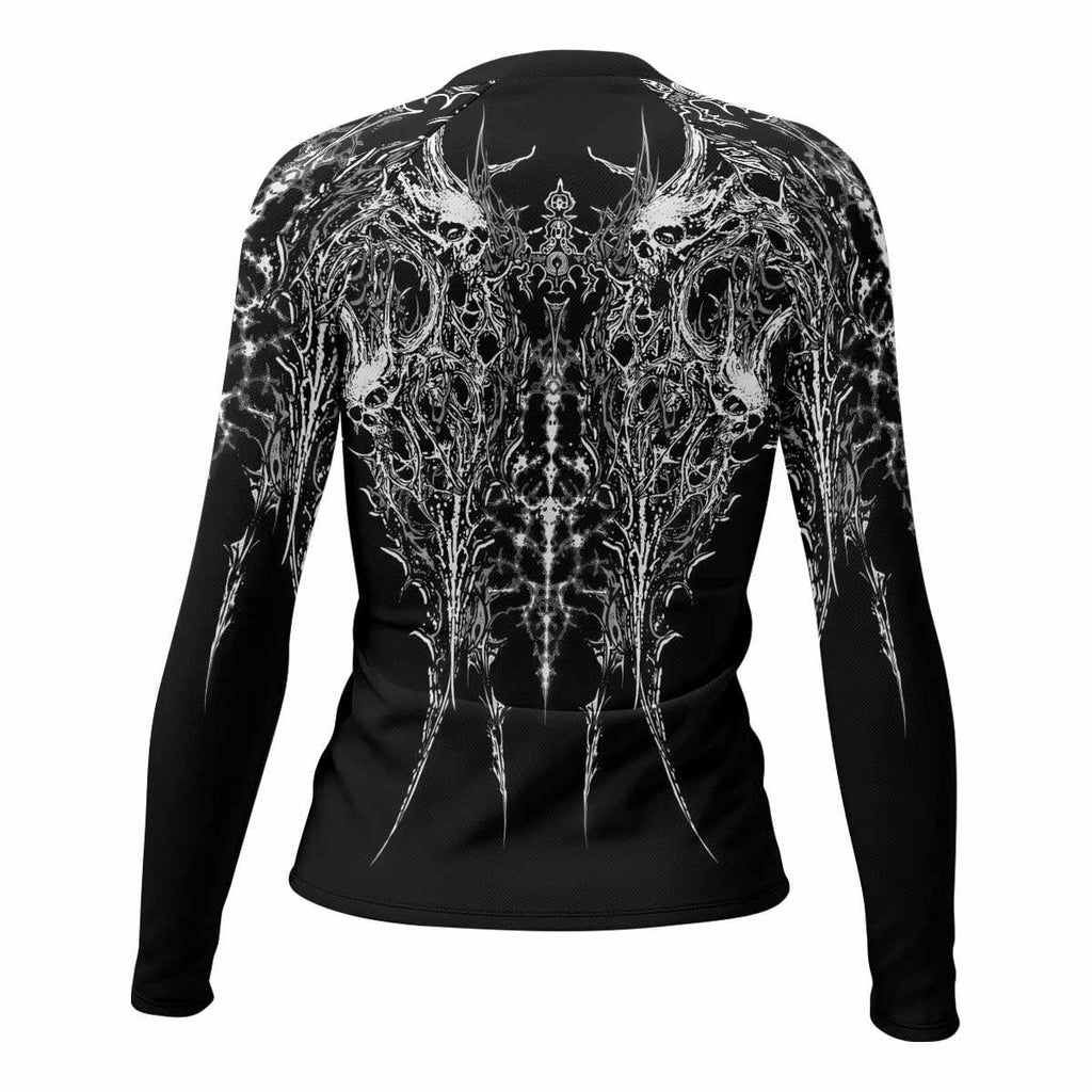 Mortalis Dark Spine Rash Guard