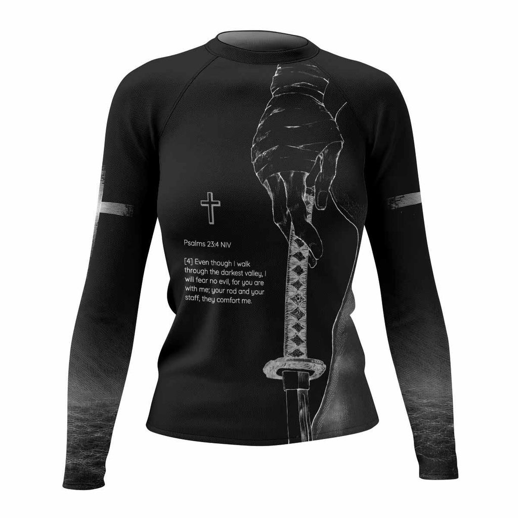 Psalms 23:4 NIV Rash Guard