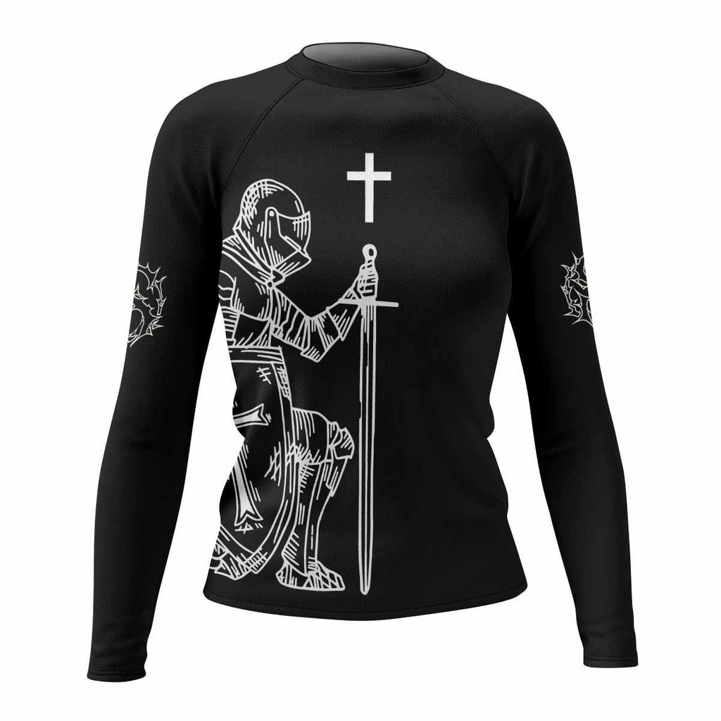 Give Me an Army Rosary Rash Guard