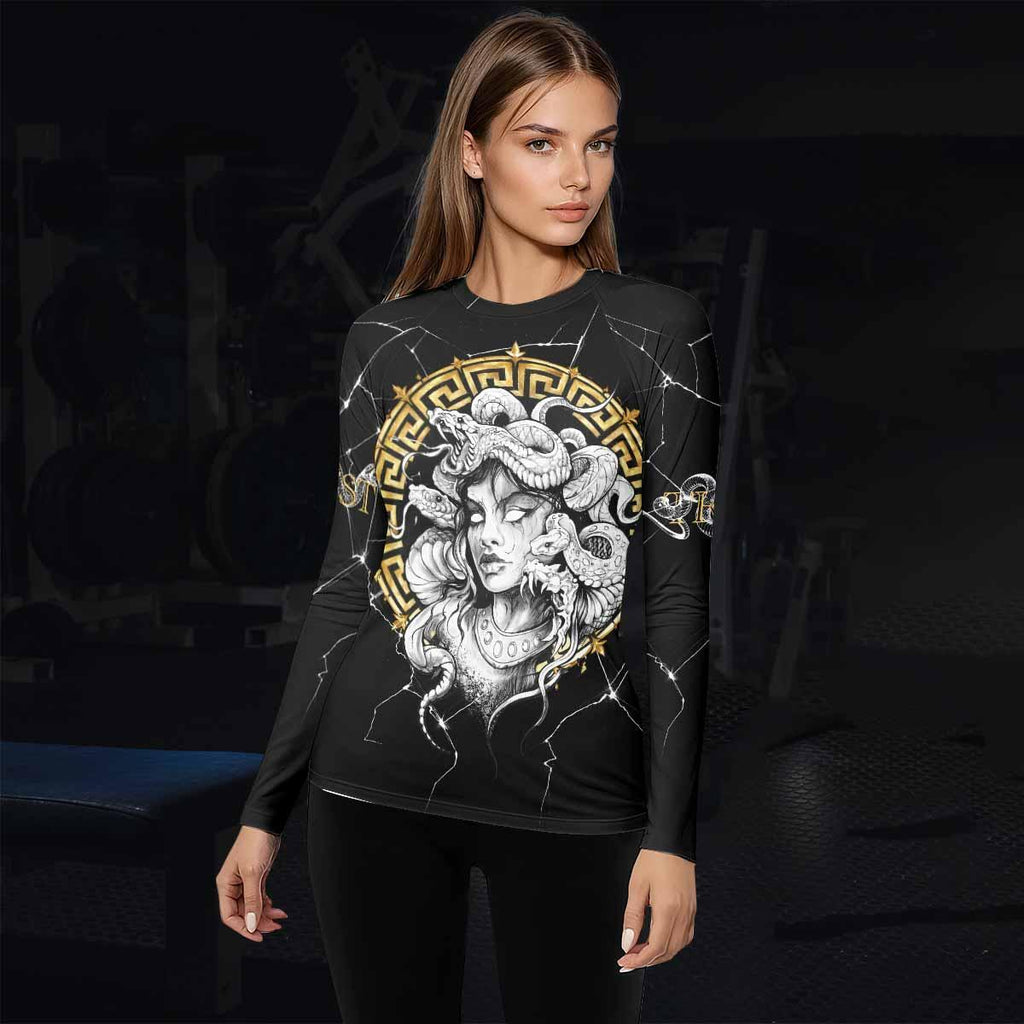 Medusa Snake Rash Guard