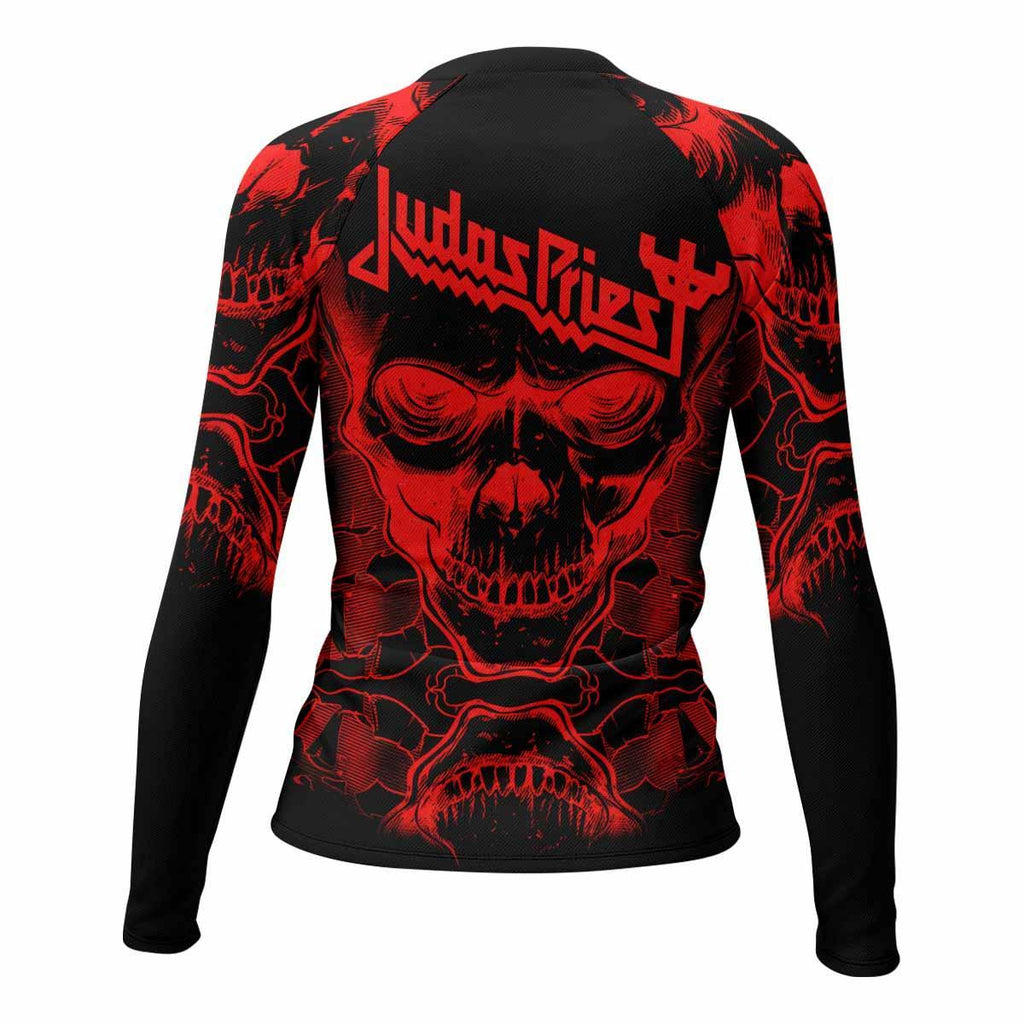 Judas Priest Skull Rash Guard