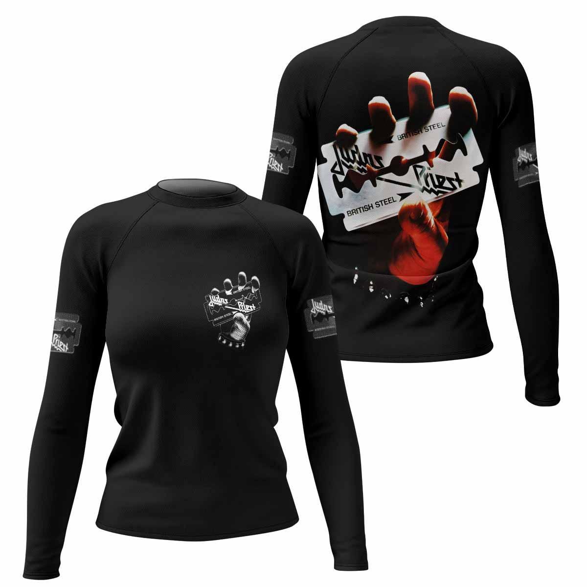 Judas Priest British Steel Rash Guard