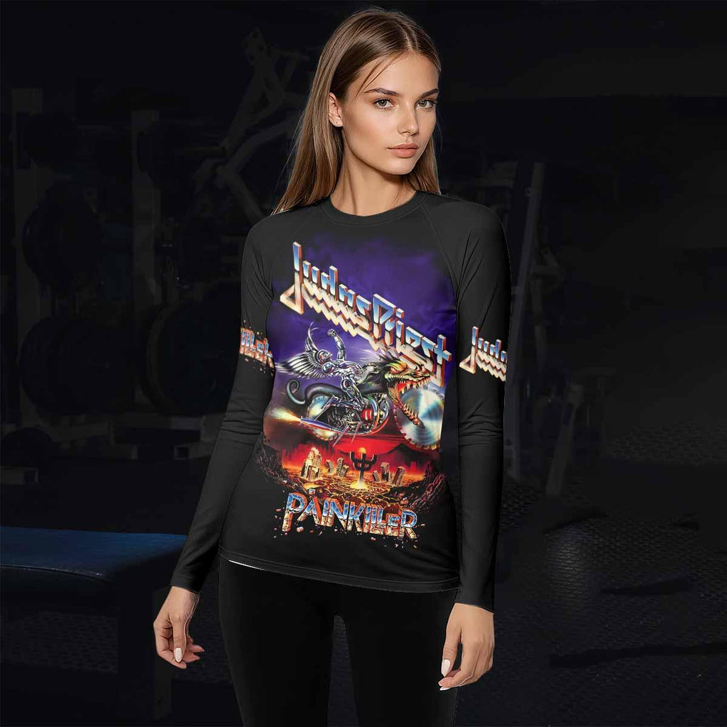 Judas Priest Painkiller Rash Guard