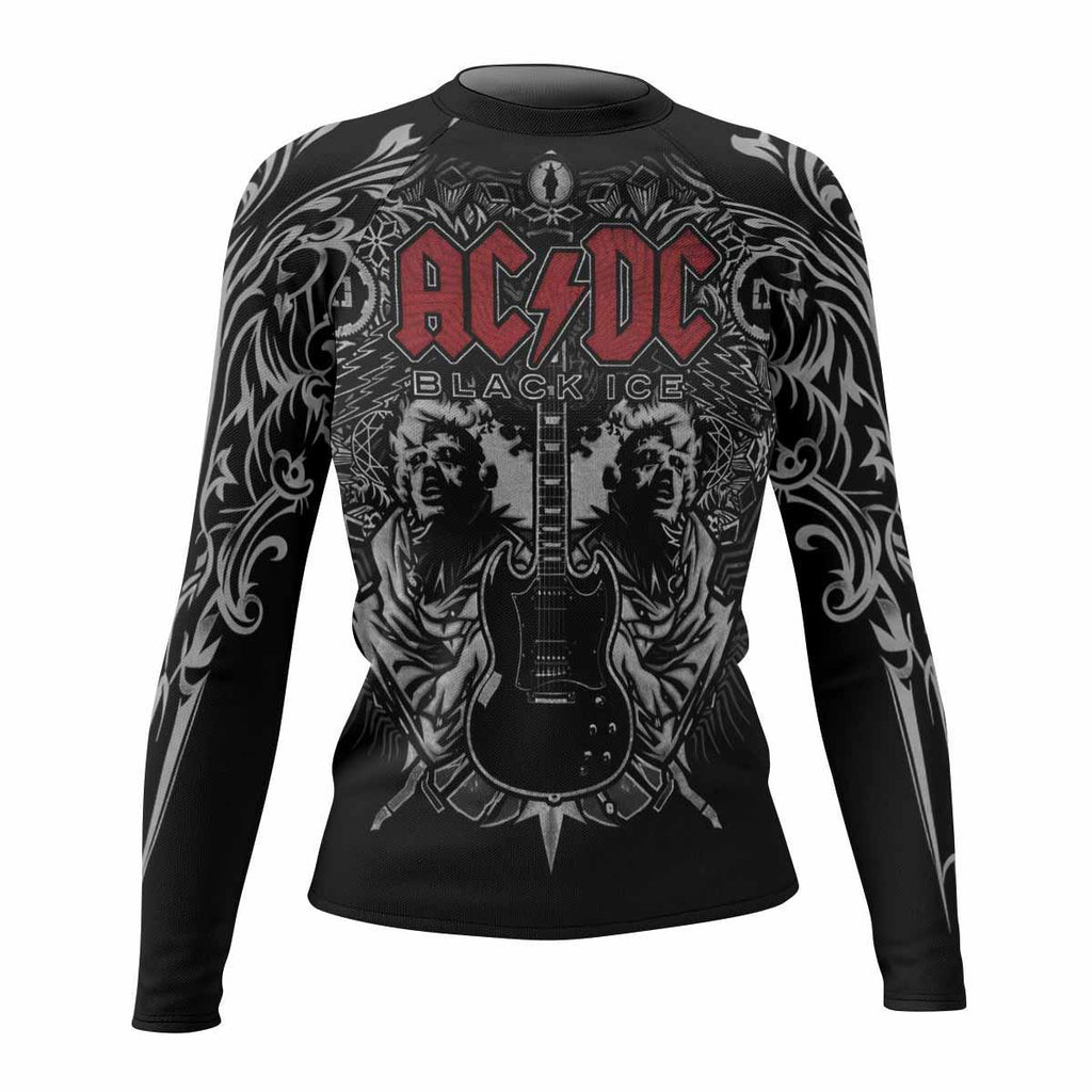 AC/DC Black Ice Rash Guard