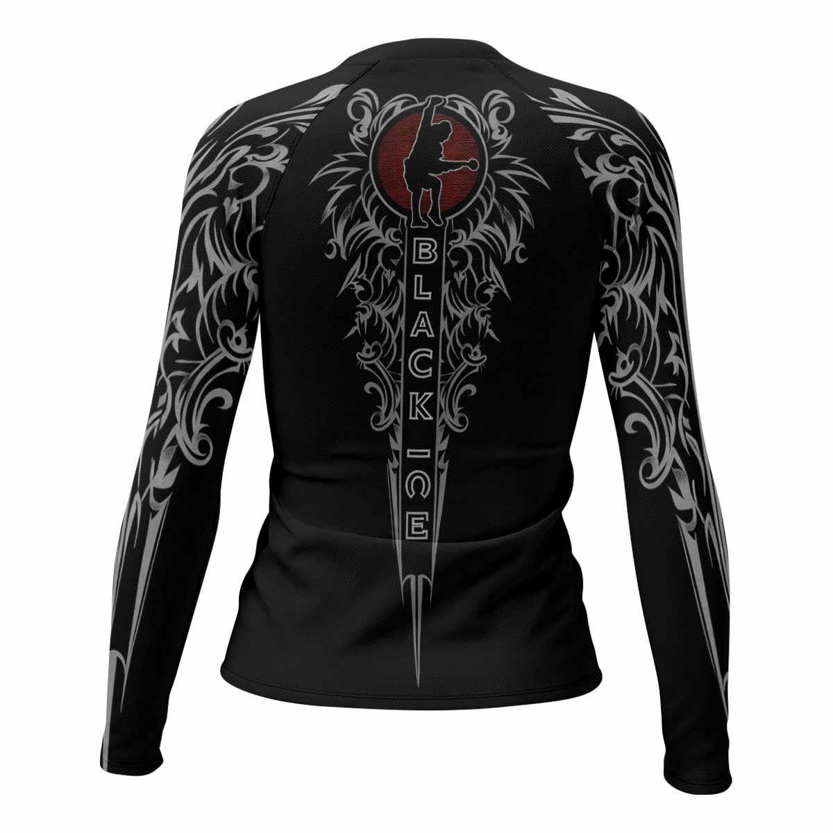 AC/DC Black Ice Rash Guard