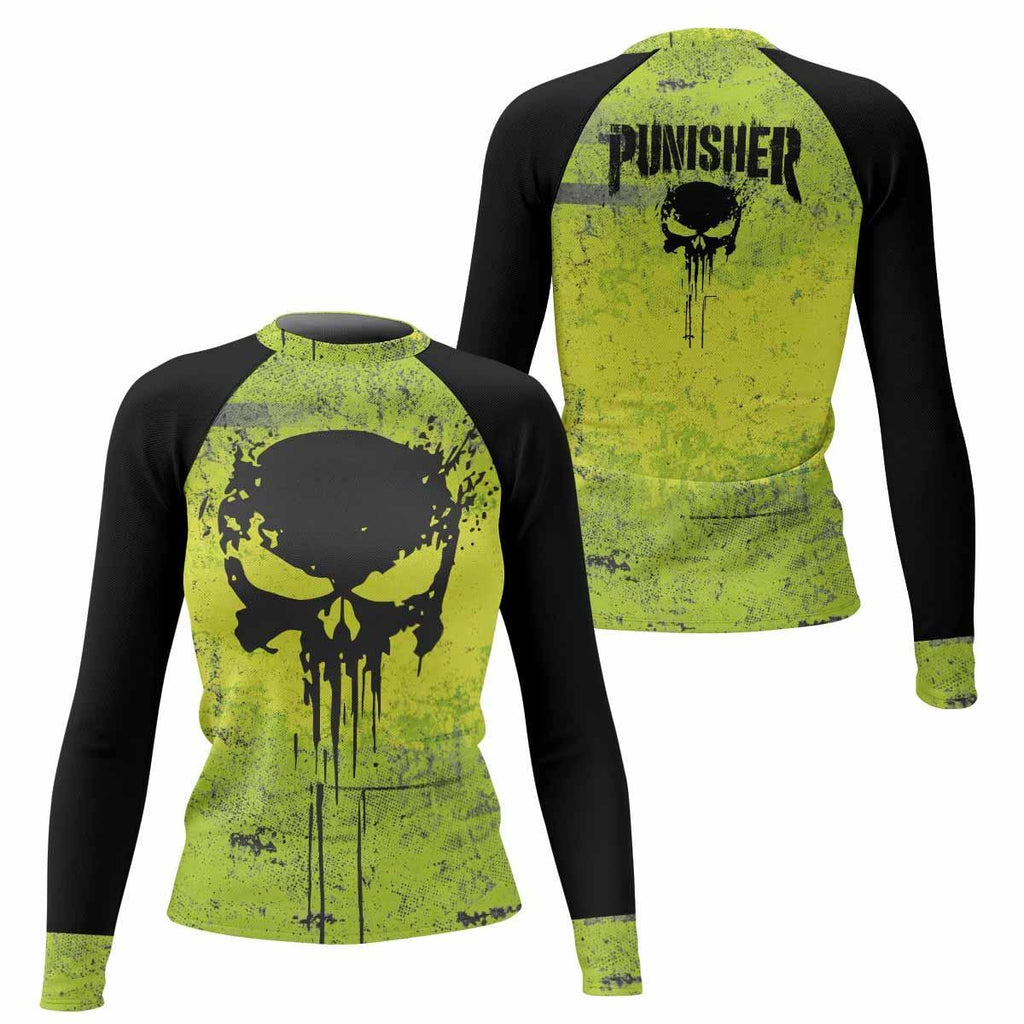 The Punisher Skull Rash Guard