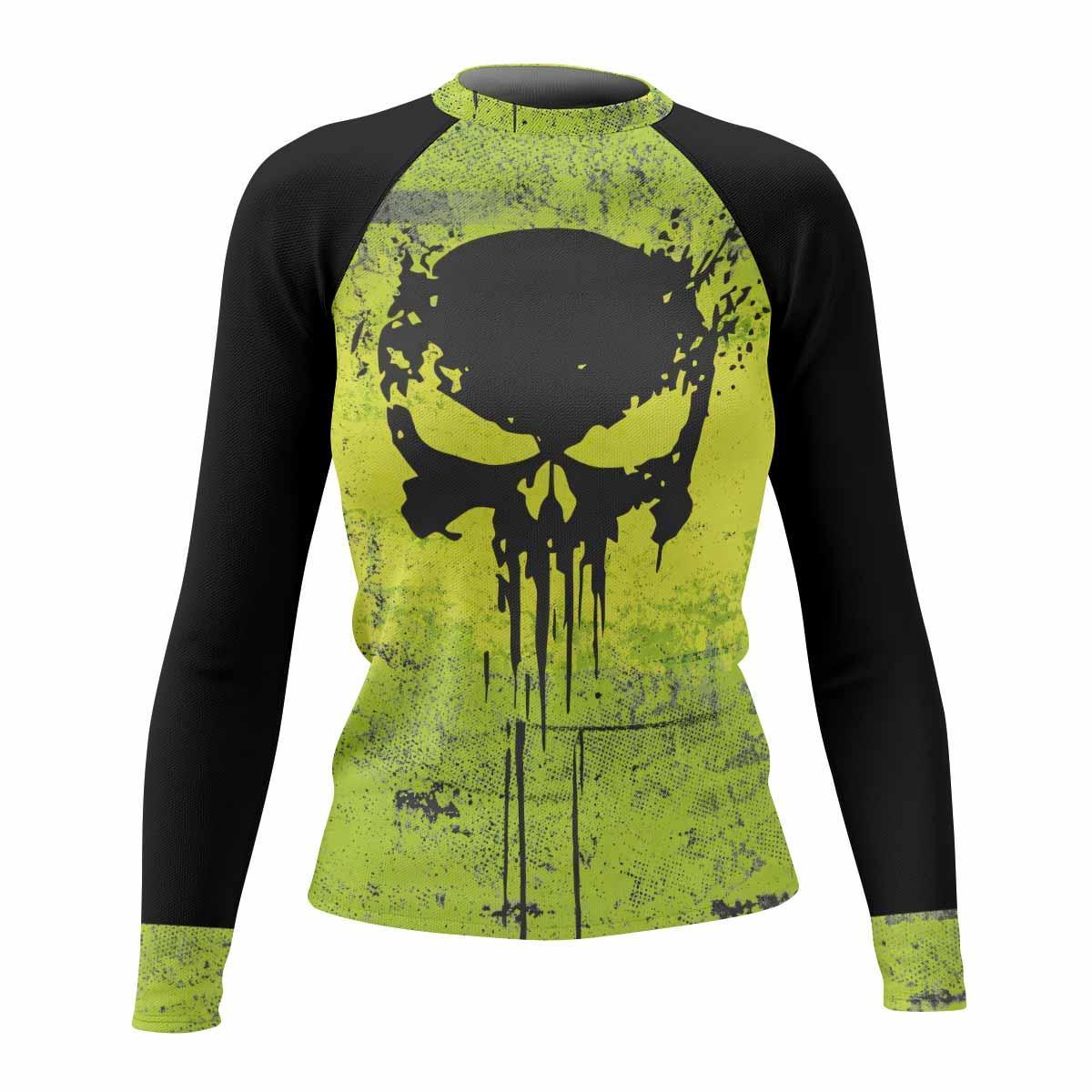 The Punisher Skull Rash Guard