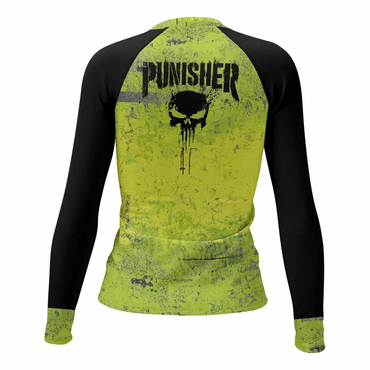 The Punisher Skull Rash Guard