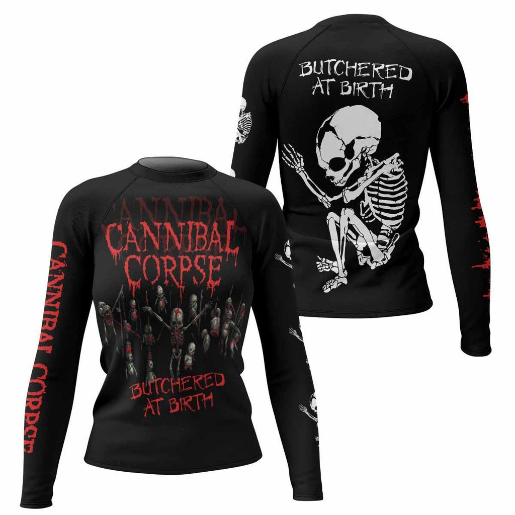 Cannibal Corpse Butchered at Birth Rash Guard