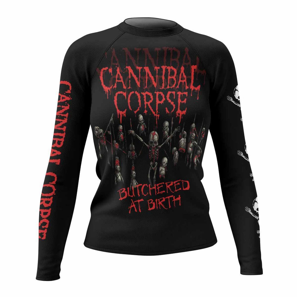 Cannibal Corpse Butchered at Birth Rash Guard