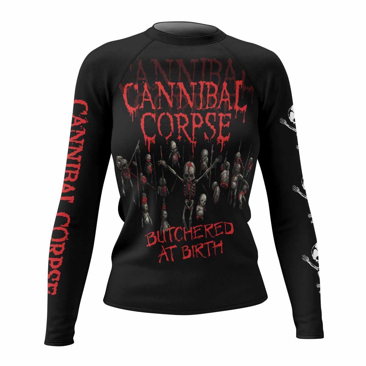 Cannibal Corpse Butchered at Birth Rash Guard