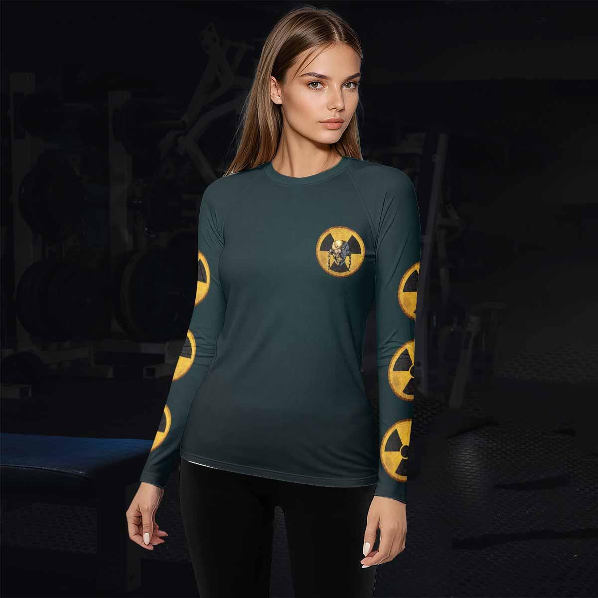 Megadeth Nuclear Skull Rash Guard