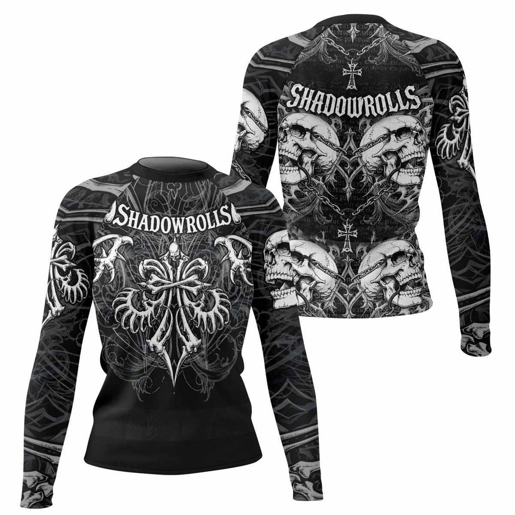 Shadowrolls Skull Cross Rash Guard