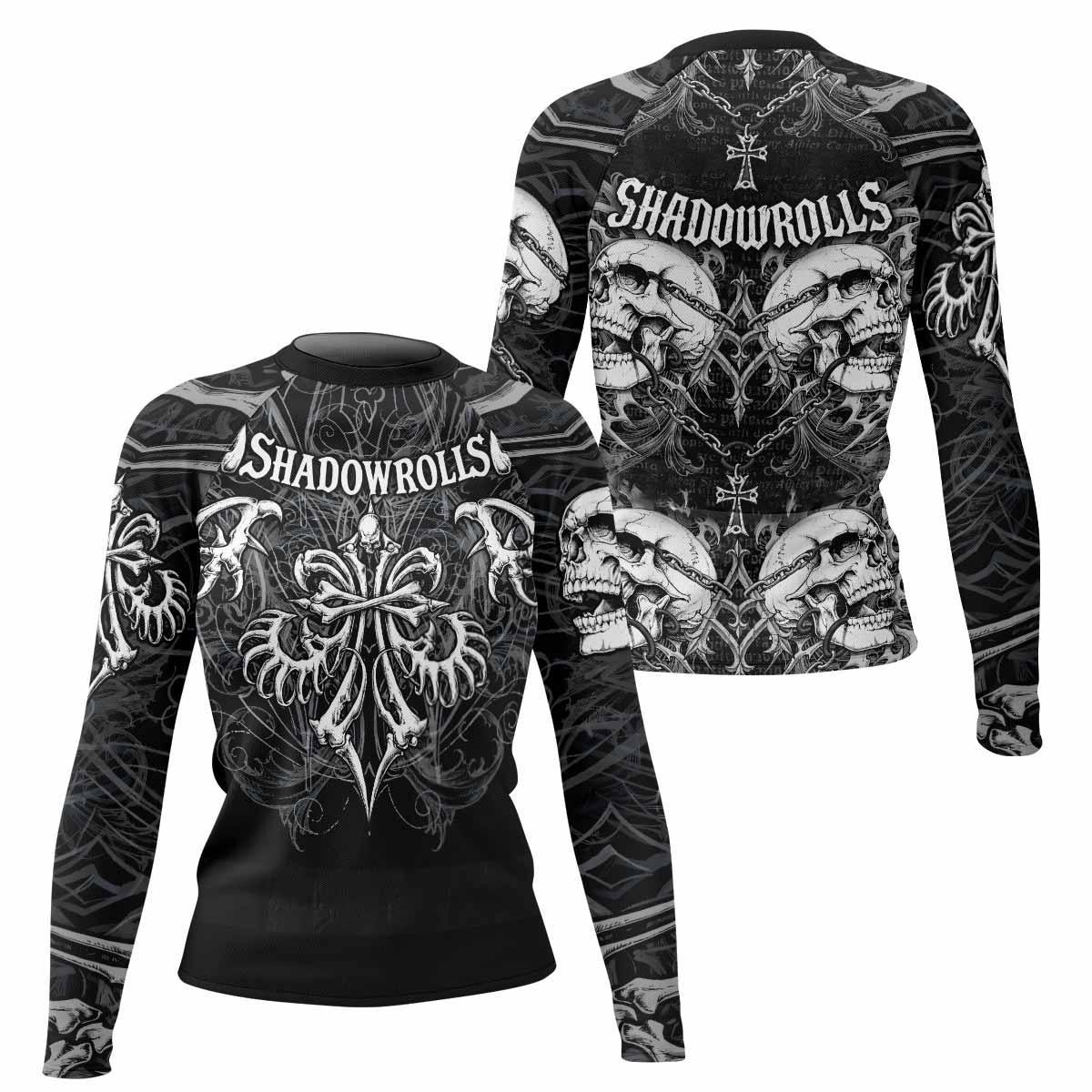 Shadowrolls Skull Cross Rash Guard