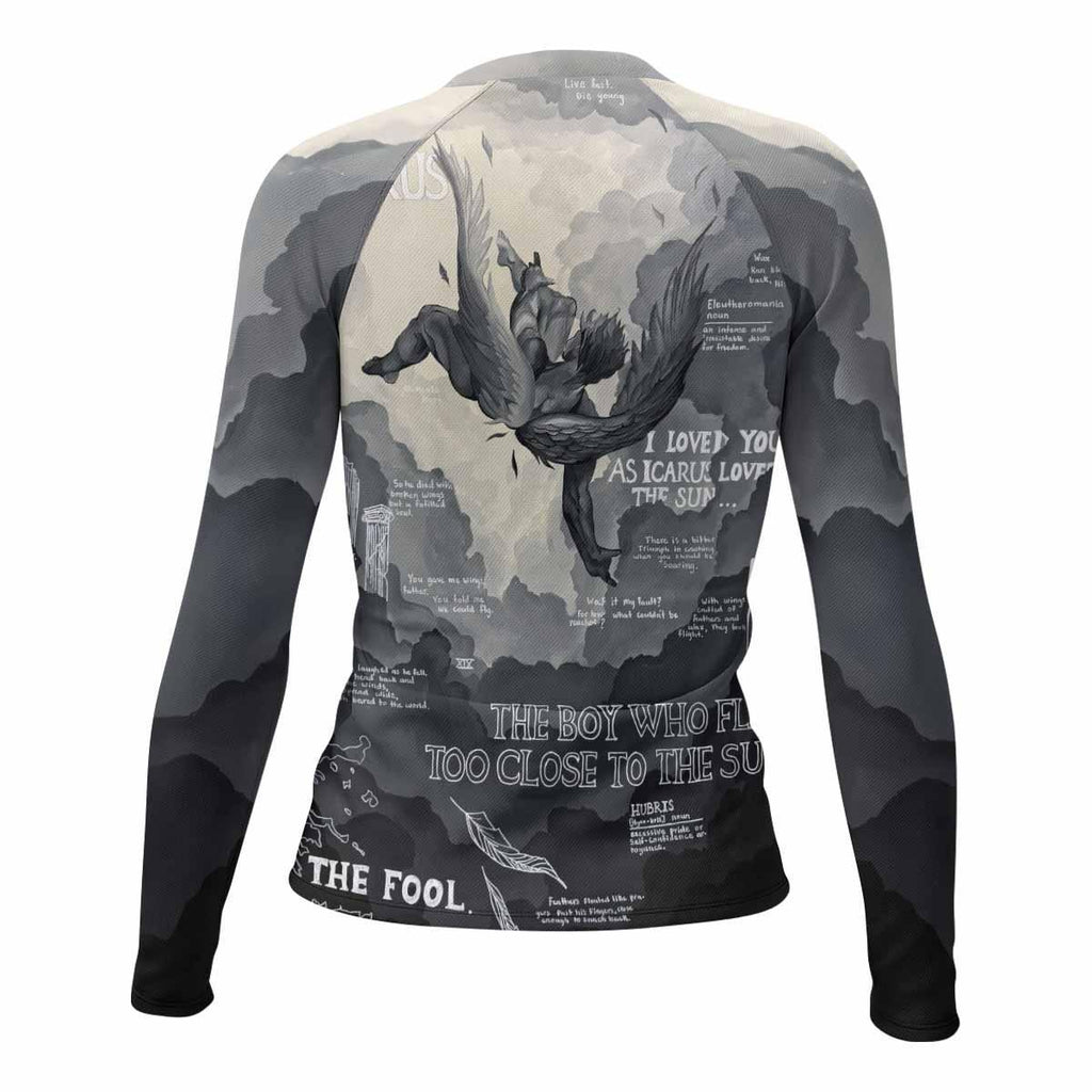 Icarus Too Close To The Sun Rash Guard