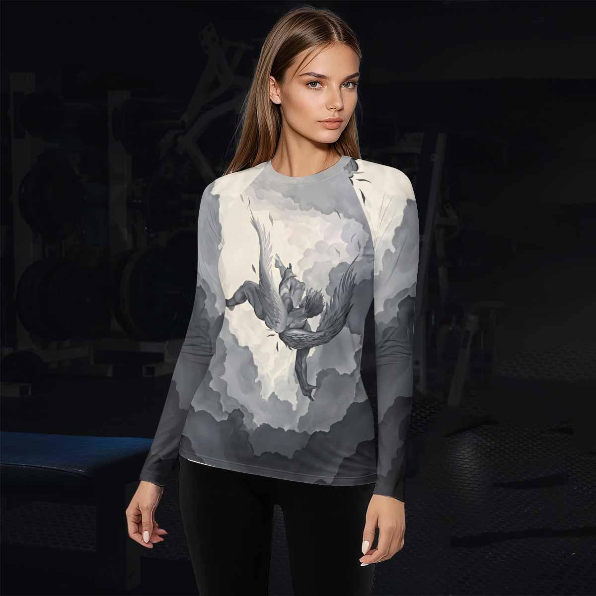 Icarus Too Close To The Sun Rash Guard