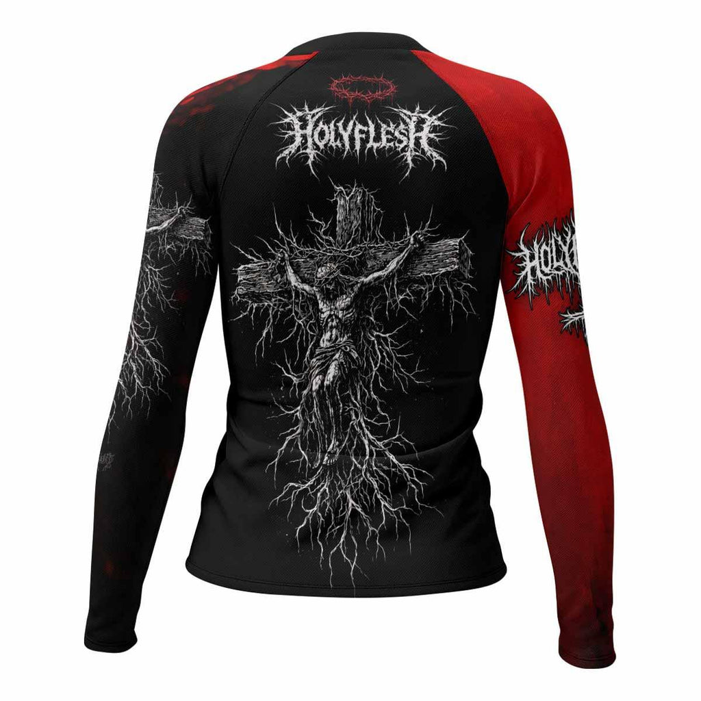 Holy Flesh Crown of Thorns Rash Guard