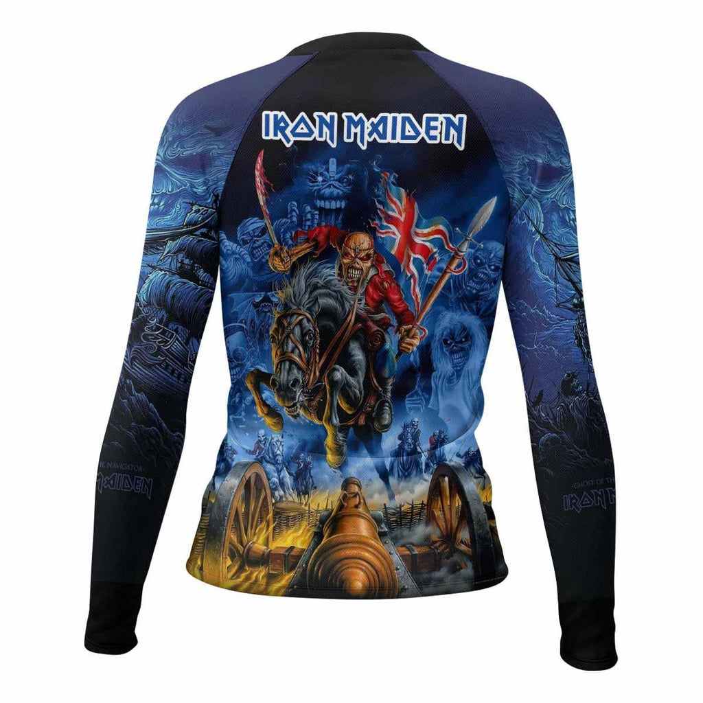 Iron Maiden England Flag Rash Guard