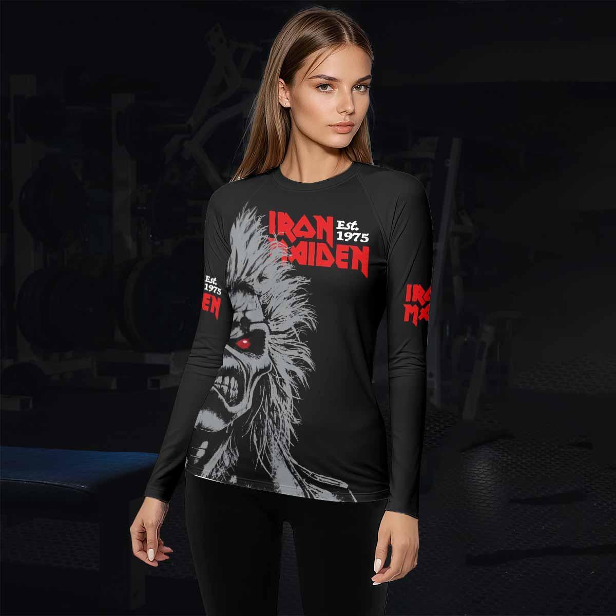 Iron Maiden Eddie the Head Rash Guard