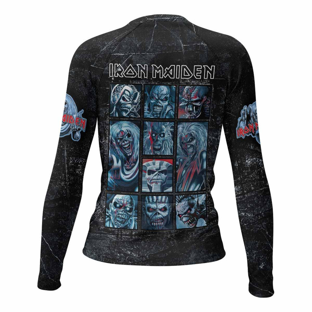Iron Maiden The Ten Eddies Rash Guard
