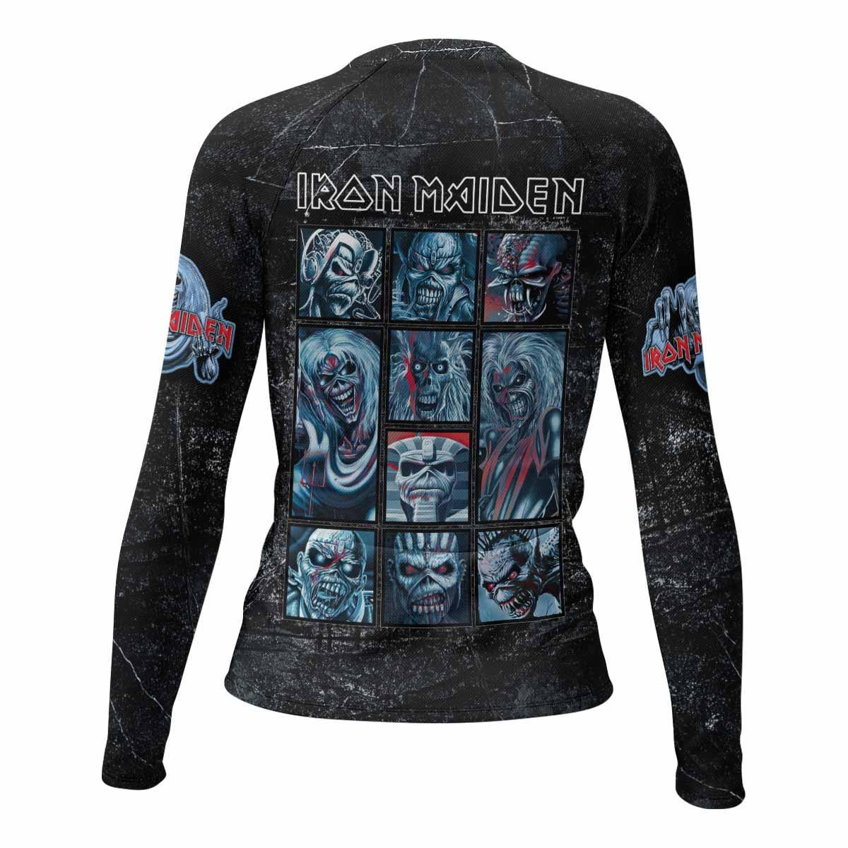Iron Maiden The Ten Eddies Rash Guard