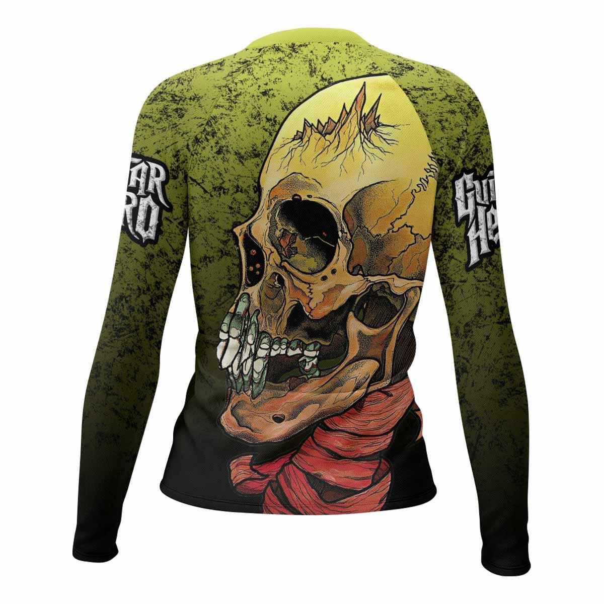 Guitar Hero Skull Rash Guard