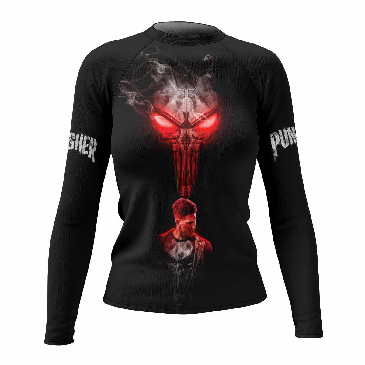 The Punisher Skull Frank Castle Rash Guard
