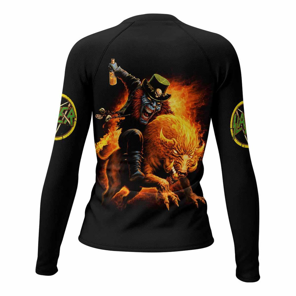 Slayer Hellfire Demon Rash Guard