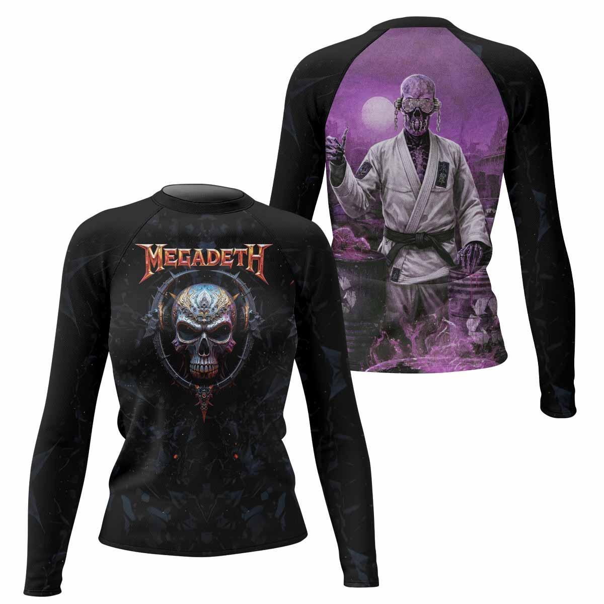 Megadeth Vic Rattlehead Rash Guard