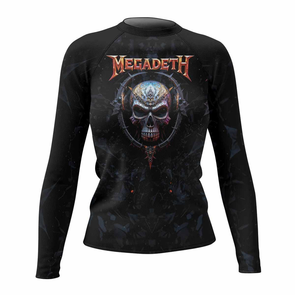 Megadeth Vic Rattlehead Rash Guard