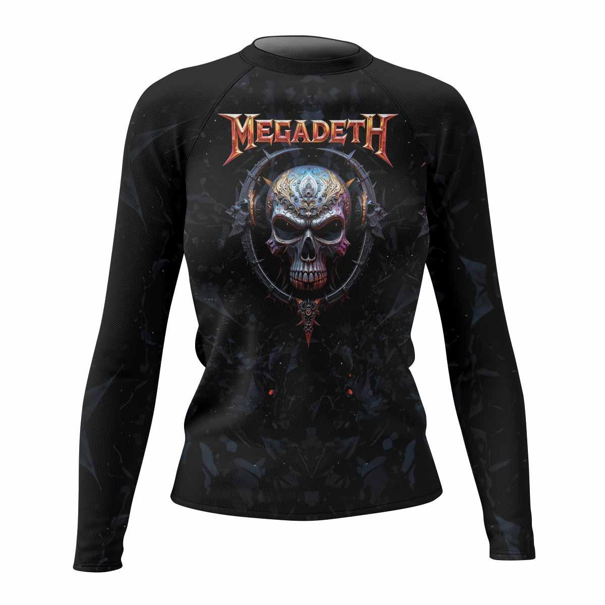 Megadeth Vic Rattlehead Rash Guard