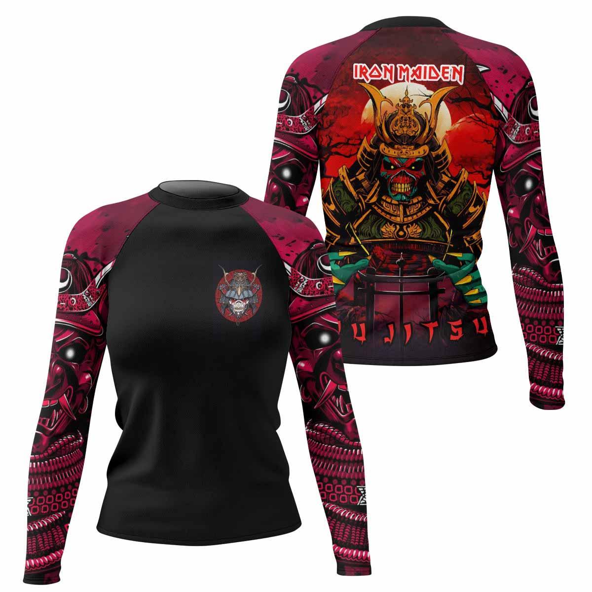 Iron Maiden Samurai Jiu-Jitsu Rash Guard
