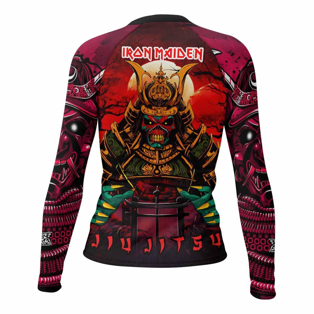 Iron Maiden Samurai Jiu-Jitsu Rash Guard