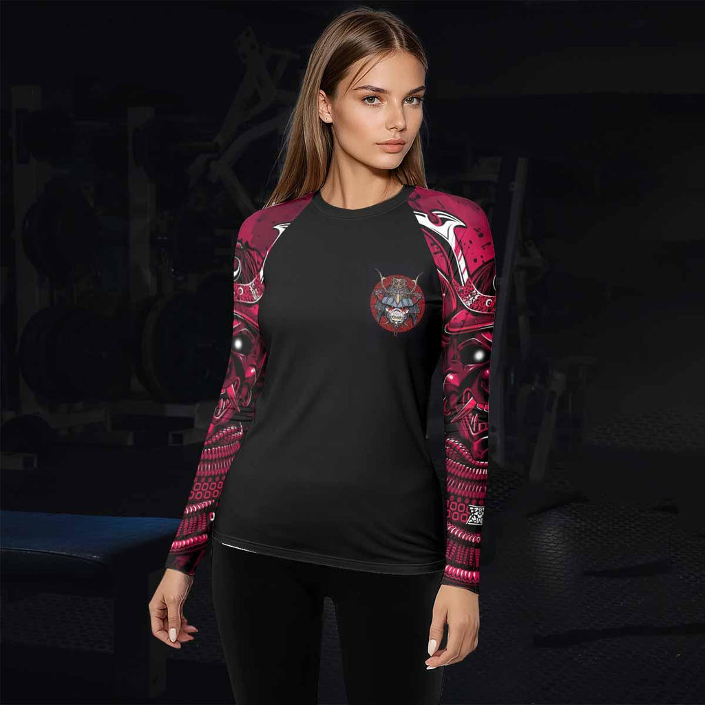 Iron Maiden Samurai Jiu-Jitsu Rash Guard