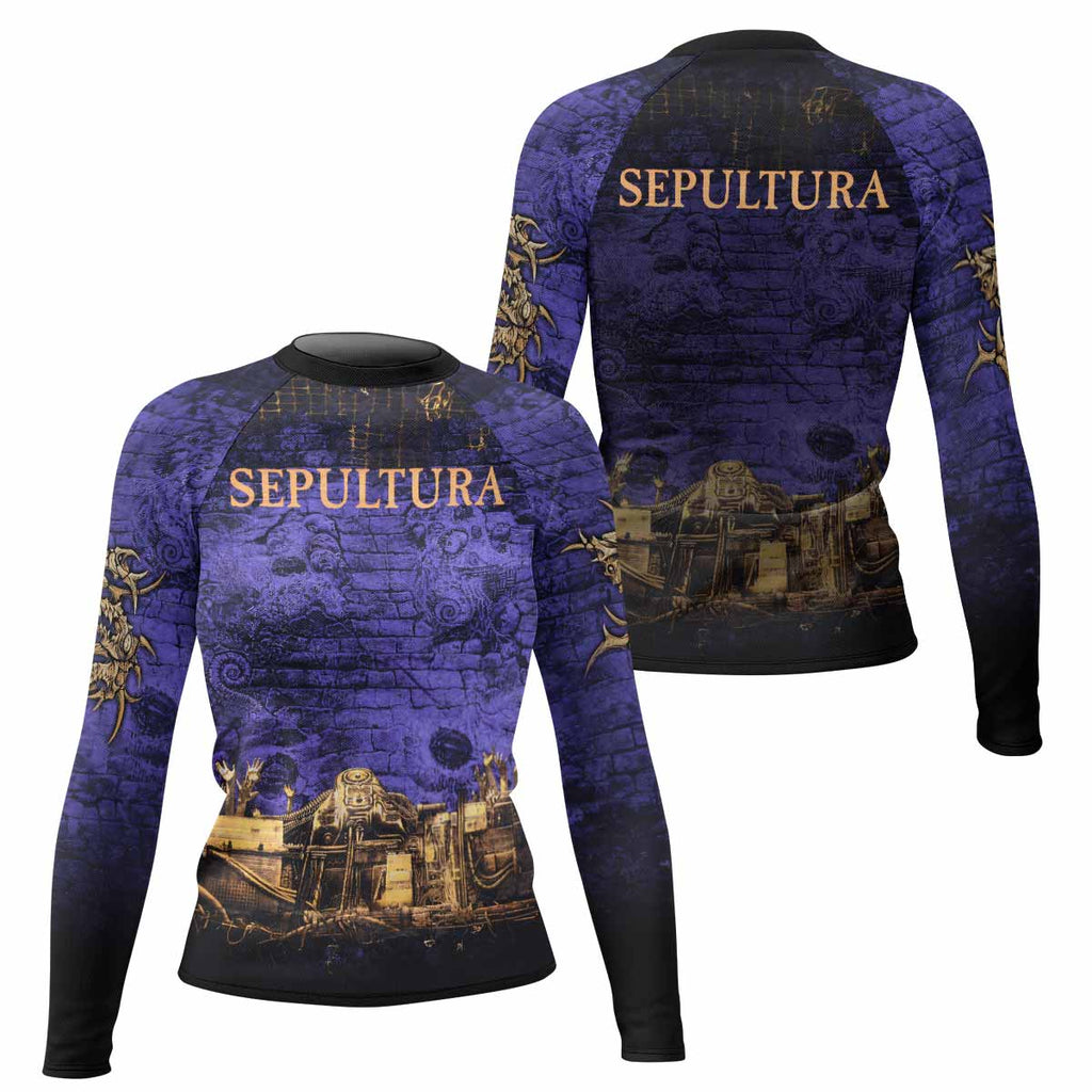 Sepultura Chaos A.D 90s Rash Guard