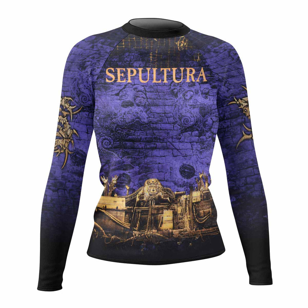 Sepultura Chaos A.D 90s Rash Guard
