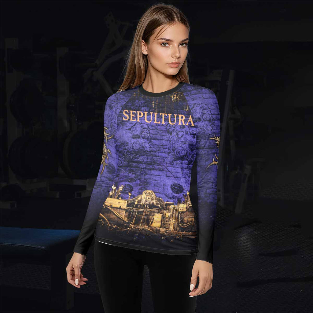 Sepultura Chaos A.D 90s Rash Guard
