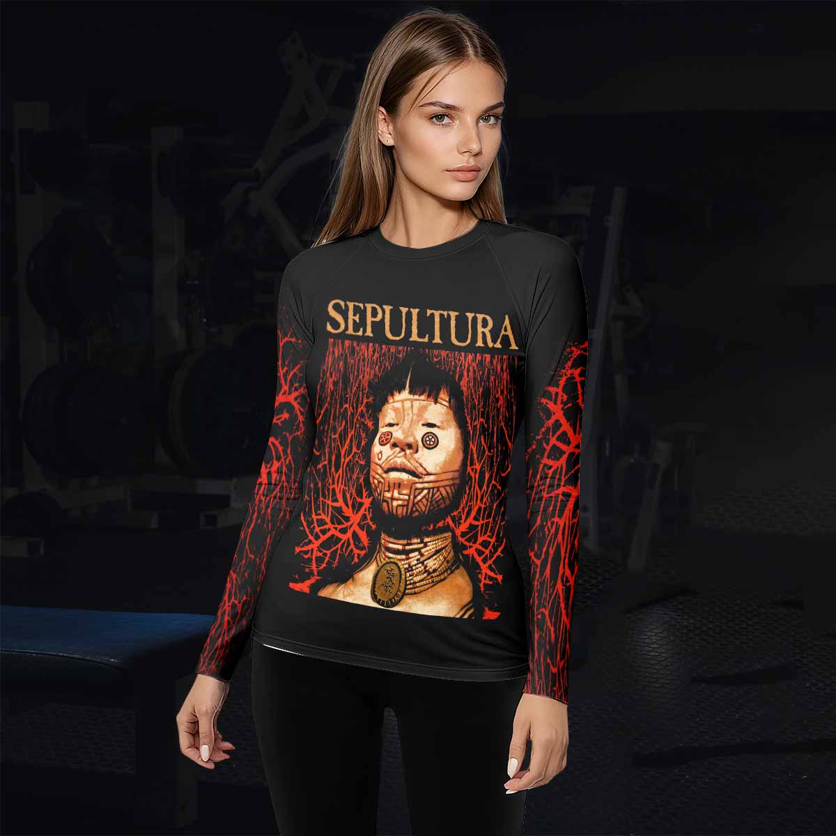 Sepultura Roots Rash Guard