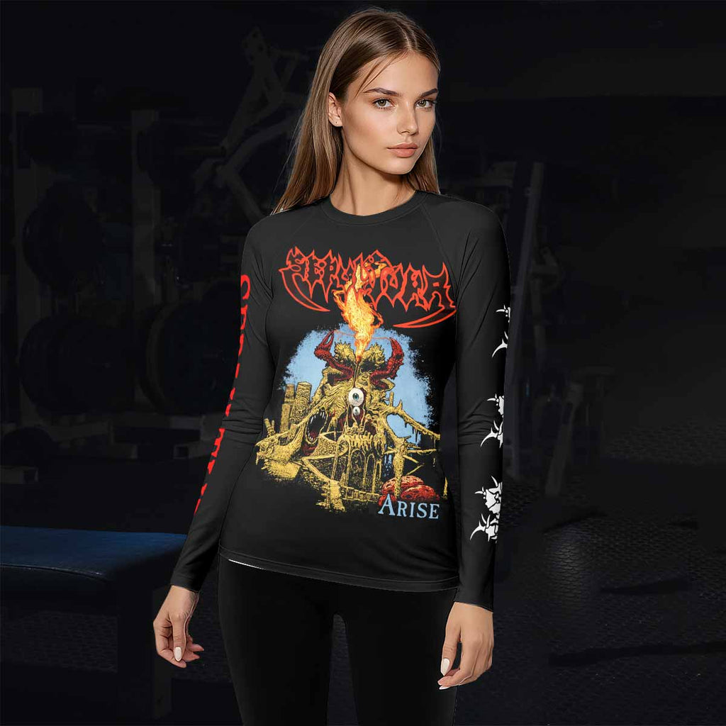 Sepultura Arise Rash Guard