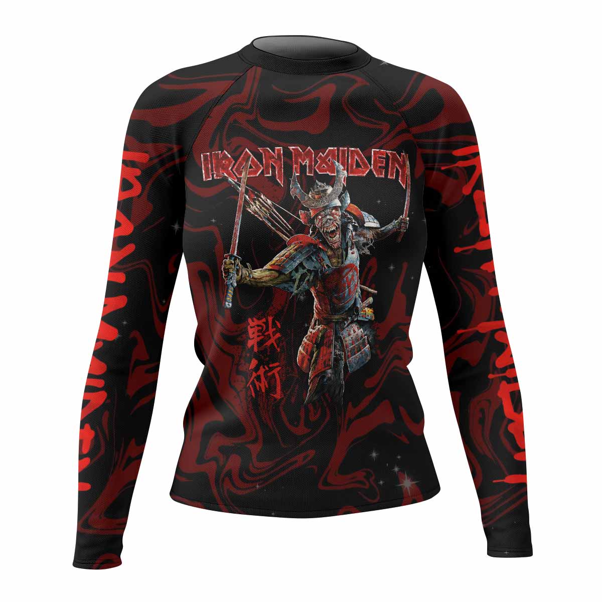 Iron Maiden Senjutsu Samurai Eddie Rash Guard