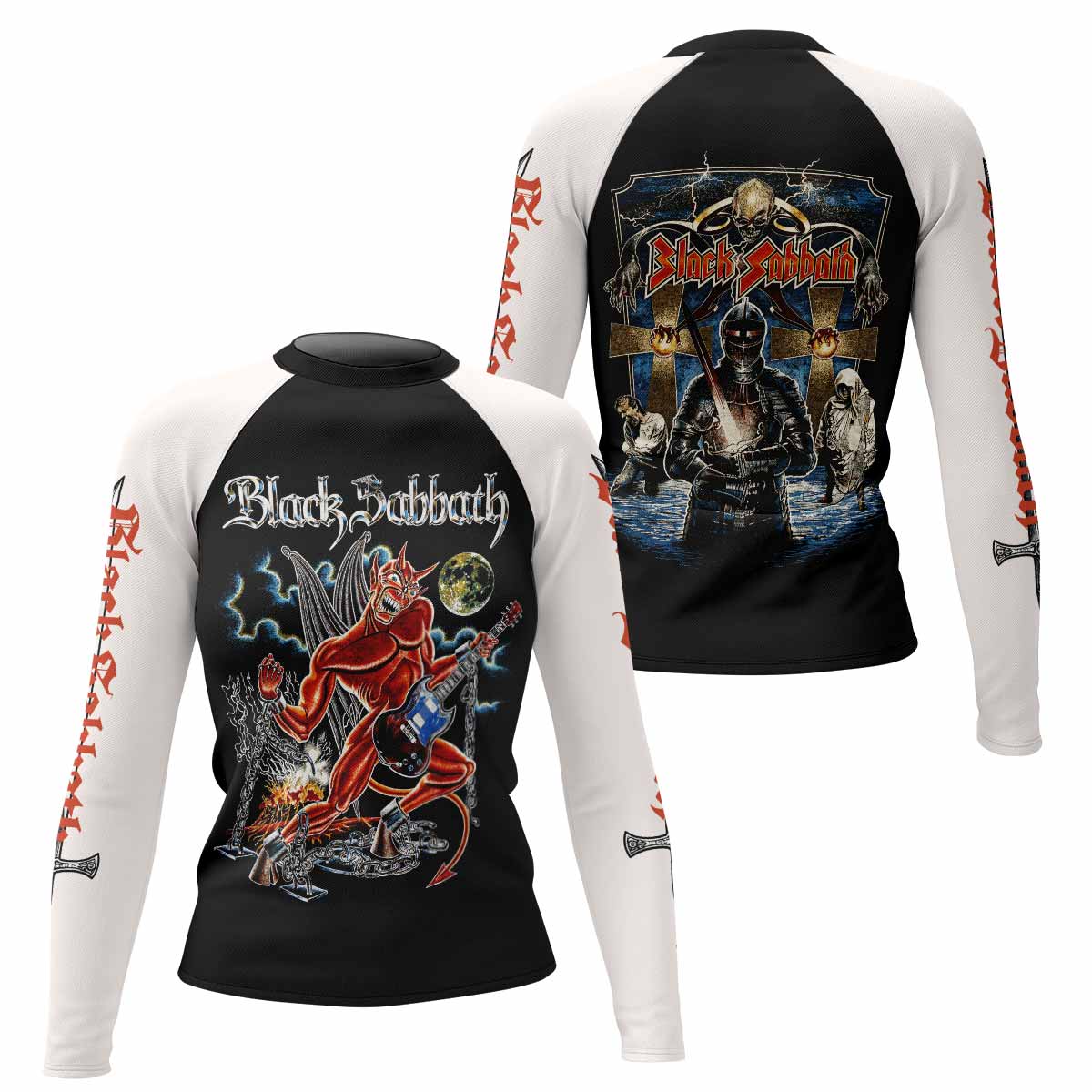 Black Sabbath Live Evil Rash Guard