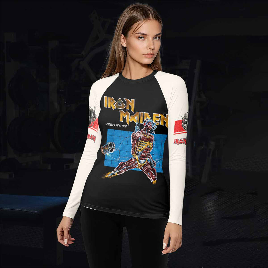 Iron Maiden Live After Death Rash Guard