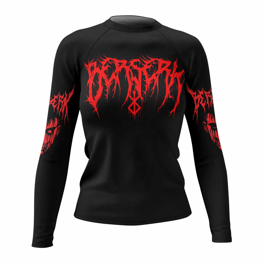 Berserk Metal Skull Knight Rash Guard