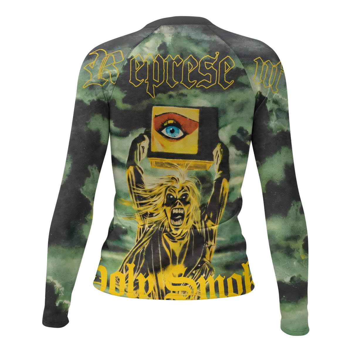 Iron Maiden Holy Smoke Rash Guard