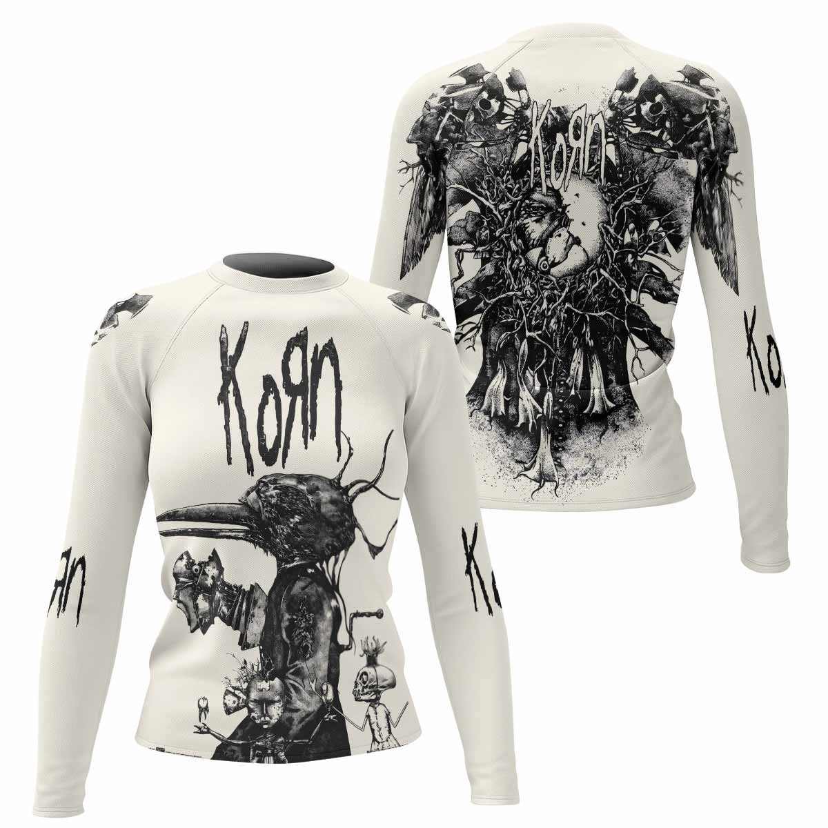 Korn Eye Of Heart Rash Guard