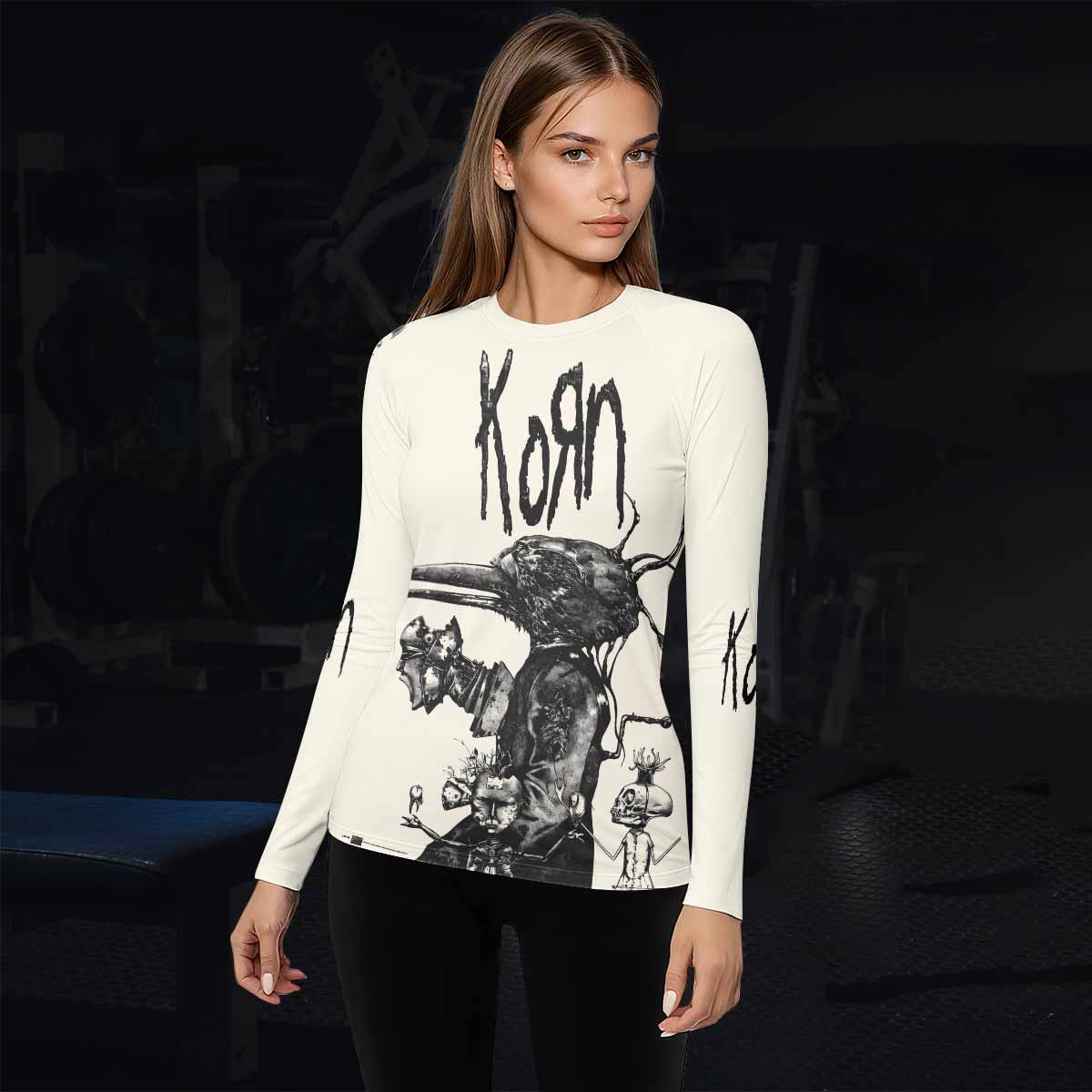 Korn Eye Of Heart Rash Guard